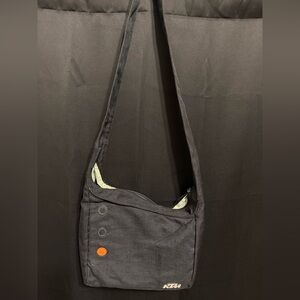 KTM OGIO Charcoal Messenger Bag with Orange Accent